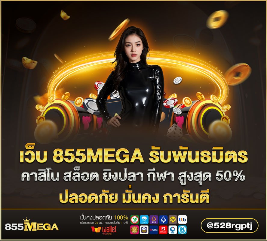 สร้างรายได้พันธมิตร 855MEGA รับค่าคอมมิชชั่นตลอดชีพ